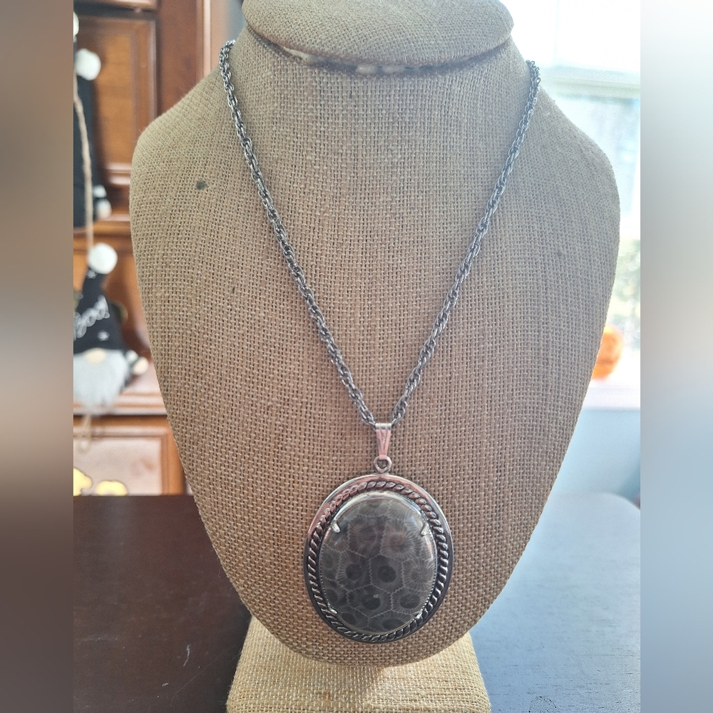 Petoskey Stone Necklace